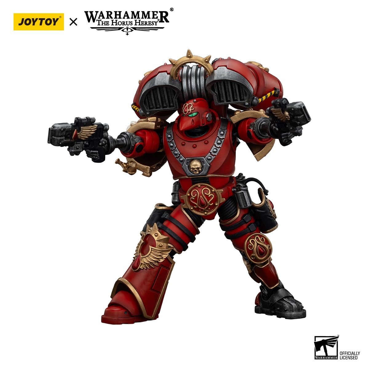 JOYTOY Warhammer The Horus Heresy Blood Angels Dominion Zephon 1:18 Scale Action Figure Mecha Joy Toy Collection Model 4.96in
