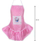Easy Bake Oven / Pan/ Pan Tool/ Red Velvet Cupcakes Refill / Pink Kid-Sized Apron / Rainbow Whisk / Pink Frosting Piping Bag (7