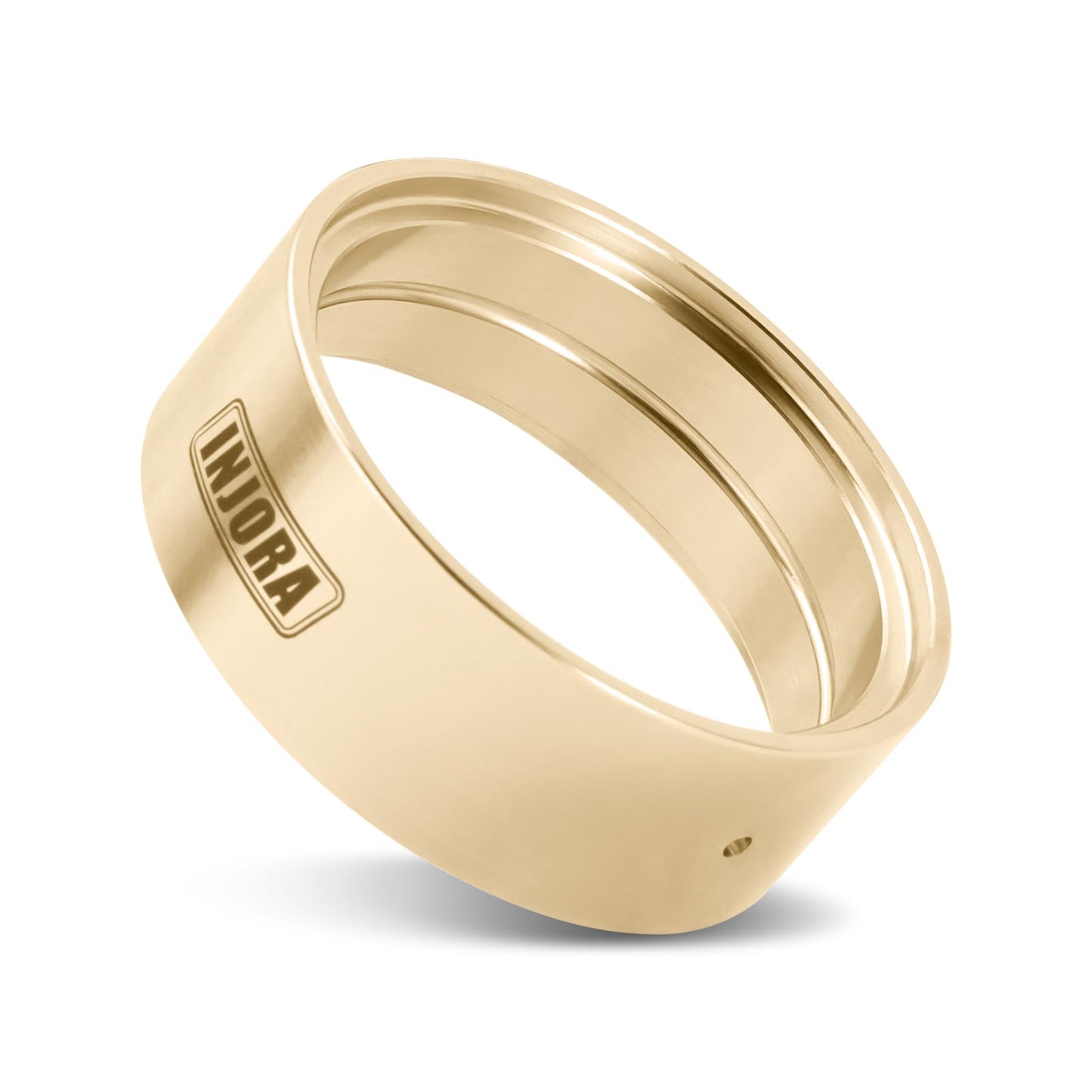 INJORA Brass Inner Beadlock Rings - 27g/pc 1.3'' Wheel Weights Fit for 1/24 1/18 RC Crawler Upgrade