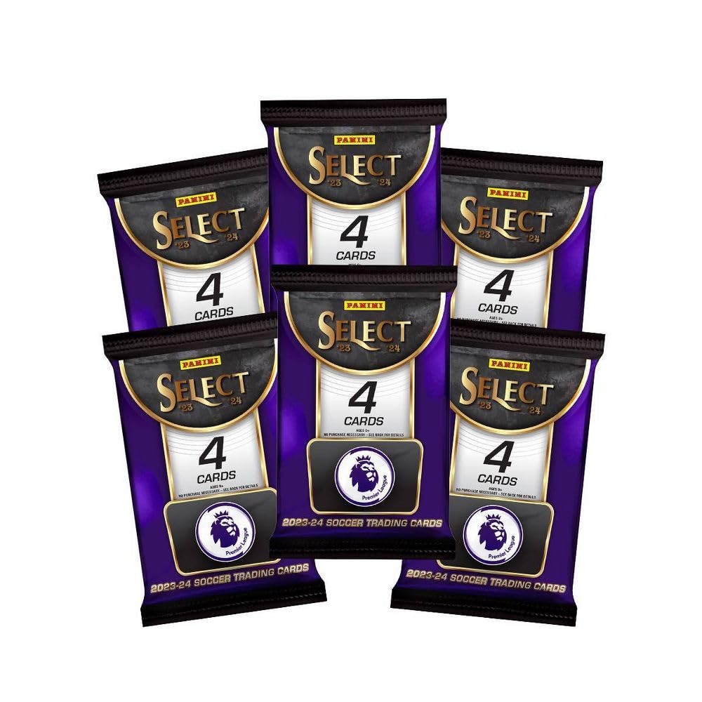 2023-24 Panini Select Premier League Soccer Trading Cards Blaster Box