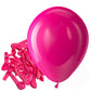 Bezente Hot Pink Latex Party Balloons - 150 Pack 5 Inch Matte Small Pink Helium Balloons For Wedding Baby Shower Valentine'S Day
