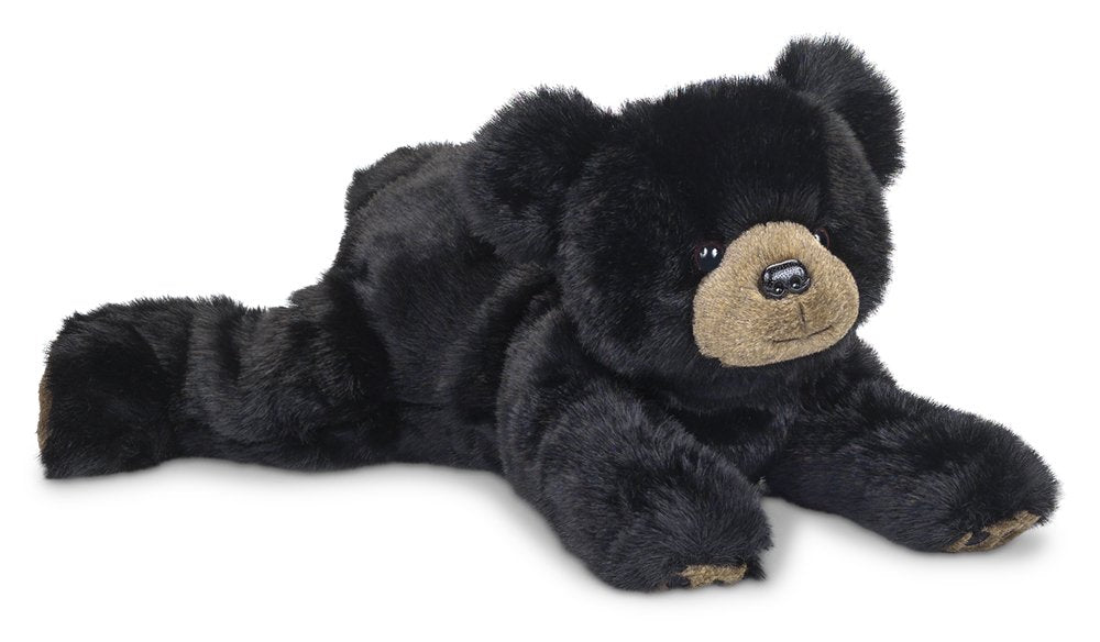 Bearington Rocky Plush Stuffed Animal Black Bear, 19" - Soft Plush Material, Perfect for Cuddling, Great Gift Option