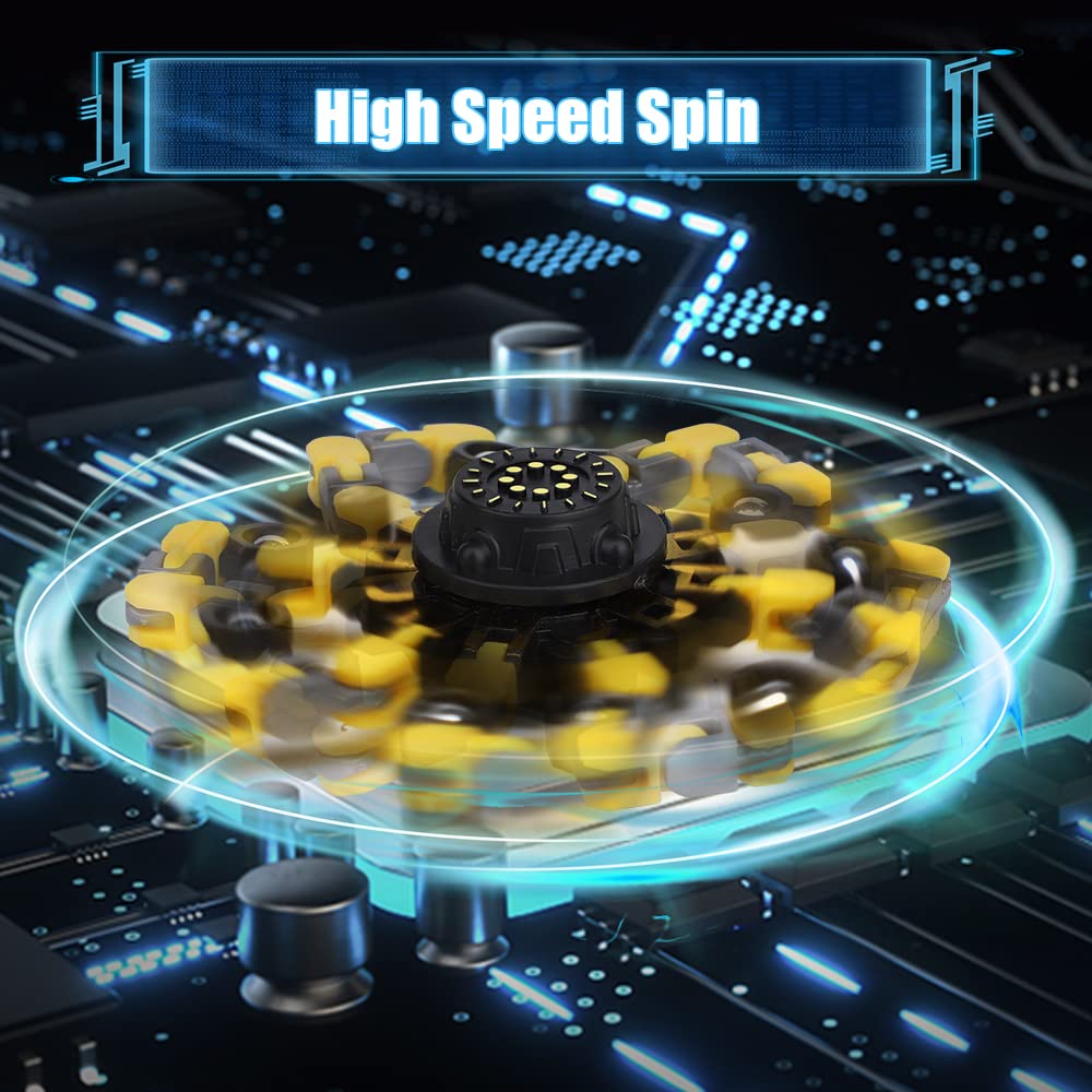 10 Pcs Robot Fidget Spinner Transformable Chain Toy For Kids Adults, Diy Deformable Fingertip Gyro Sensory Fidget Toy Bulk, Hand