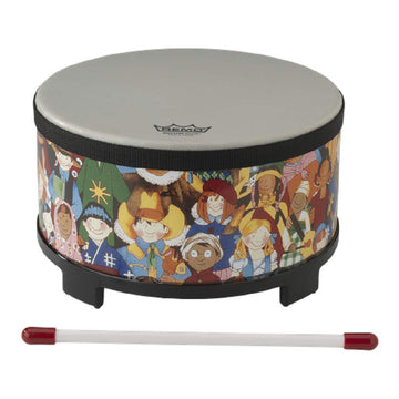 Remo Rh-5010-00 Rhythm Club Floor Tom Drum - Rhythm Kids, 10'