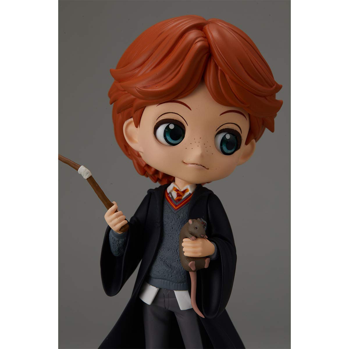 Banpresto Harry Potter Q Posket-Ron Weasley With Scabbers-, Multiple Colors