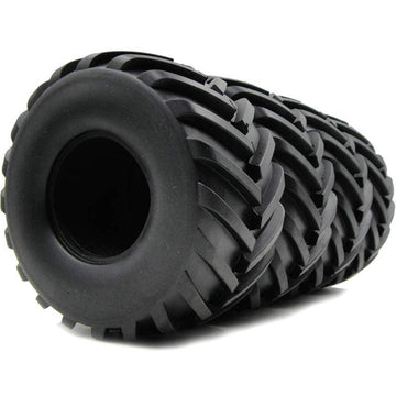 RC Soft 2.2 Tires Tyres Height 130mm Fit for Axial Capra Wraith Traxxas TRX4 Redcat Gen8 Monster Truck Mud Crawler Badland Terra
