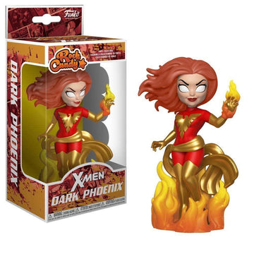 Funko Rock Candy Marvel X-Men Dark Phoenix Vinyl Figure - Small, Black, Model 889698362092