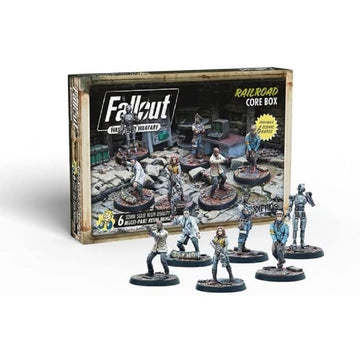 Modiphius Fallout - Wasteland Warfare - Railroad Core Box, Multi