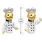 Okegztoa 16'' Puppets Entriloquist Puppet,Hand Puppets For Kids Plush Chef Puppets For Adults With Removable Mouth Puppet For Ki