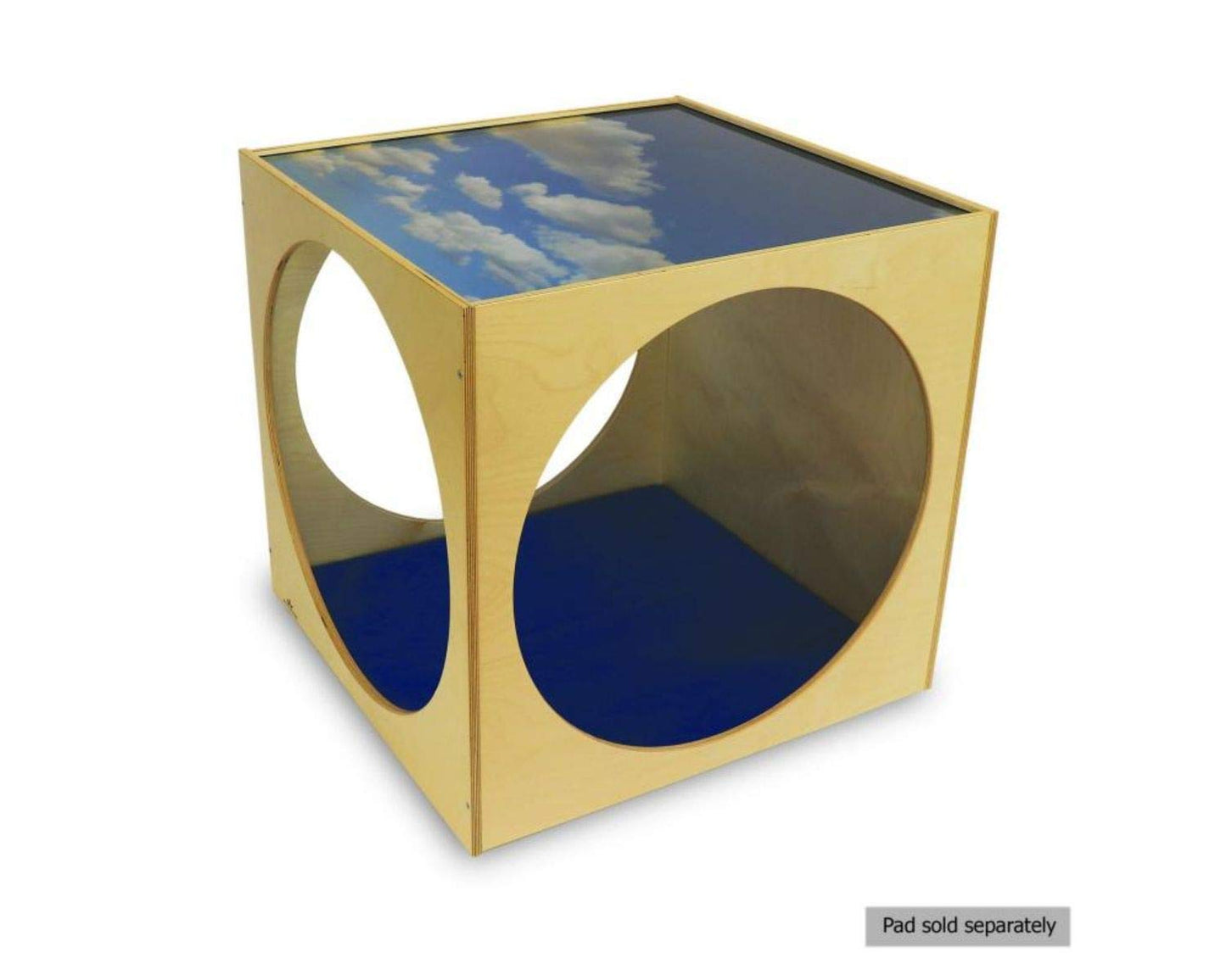 Whitney Brothers WB0212: Acrylic Top Play House Cube, Natural UV
