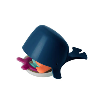 Boon Chomp Whale Bath Toy - Interactive Baby Bath Toys For Sensory Fun - Sensory Toddler Toys For Bath Time - Baby Gifts And Stocking Stuffers - Ages 12 Months And Up