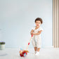 Award Winning Hape Butterfly Wooden Push And Pull Walking Toy, L: 6.3, W: 5.8, H: 22.2 Inch, Red