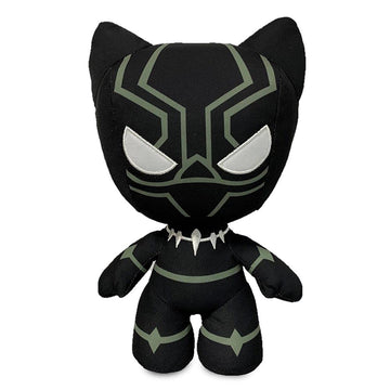 Disney Store Marvel Black Panther Plush Toy - 10 Inch, Multicolored, Soft Nylex/Polyester Materials, Model 412302400080