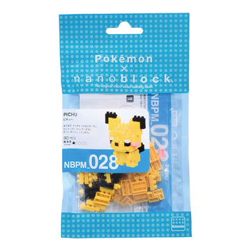 Nanoblock - Pokémon - Pichu, Pokémon Series Building Kit