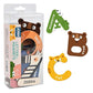 Jcren Jumbo Magnetic Letters Animals Alphabet Toys,Fridge Magnets Stick Large Abc Alphabet Uppercase Toy Set Preschool Learning Spelling Refrigerator Gift For 3 4 5 Year Old Toddler Kids Boys Girls