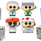 Funko South Park Boyband + Protector: Pop! Animation Vinyl Figure (Bundled With Toybop Box Protector Collector Case) (Set Of 4)