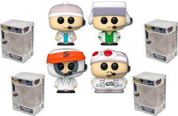 Funko South Park Boyband + Protector: Pop! Animation Vinyl Figure (Bundled With Toybop Box Protector Collector Case) (Set Of 4)