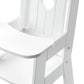 Melissa & Doug Mine To Love Wooden Play High Chair For Dolls, -Stuffed Animals - White (18H X 8W X 11D Assembled)