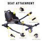 SIMATE Seat Attachment Combo, Go Kart Accessories with Adjustable Frame Length for 6.5 8 10 into Self Balancing Scooter, Ideal G