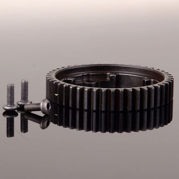 6448 Hot Racing 45#Steel 54T 1 Mod Hardened Steel Spur Gear for Traxxas 1/10 E-Revo 2.0 VXL 1/5 X-Maxx Maxx 1/7 XO-1 (54T)