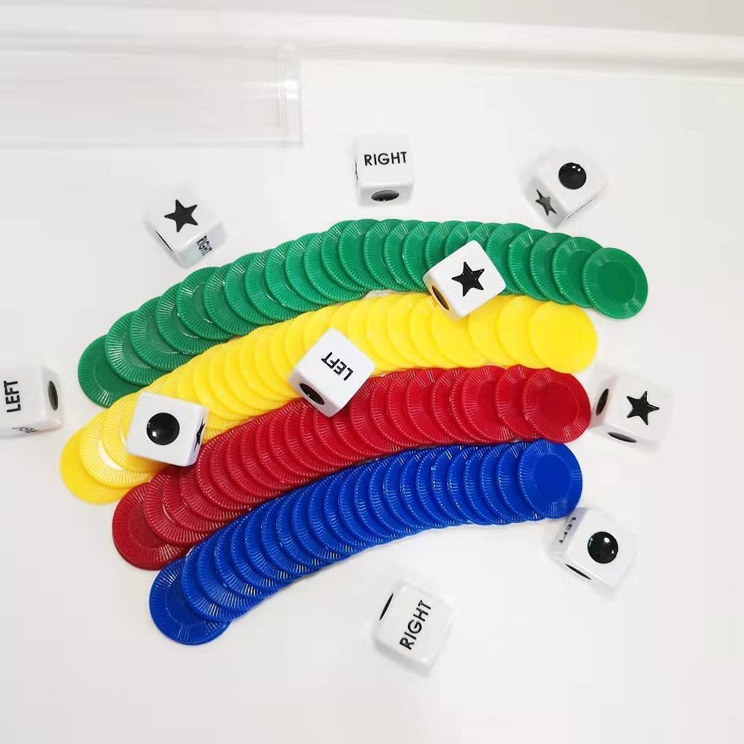 Left Right Center Dice Game Prime (4 Pack)