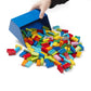 Room Copenhagen Lego Brick Scooper Set - 1 Large Dark Stone Gray Scoop 7.63 X 5.19In And 1 Small Black Scoop 5.07 X 3.46In - Inc