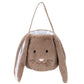 Xinblueco Plush Easter Bunny Basket Easter Buckets With Long Plush Ear Personalized Egg Hunting Easter Bags,Bunnyeaster Tote Bag