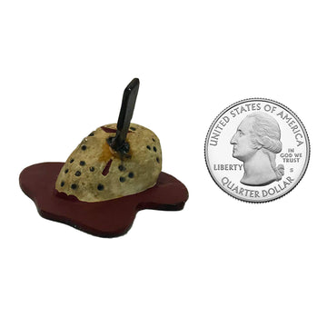 Factory Entertainment Kuzos Horror Miniature Collectible Jason Voorhees Mask, Mulitcolor