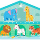 Moinkidz 5 Piece Noah'S Ark Puzzle, Religious Scene Wooden Chunky Jigsaw Puzzles For Kids Ages 3-5, Christian Bible Preschool Ed