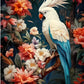 Tulip N Turtle  Cockatoo Diy Acrylic Paint By Number Kit For Adults Beginner Canvas Painting By Number Acrylic Painting. Wall D