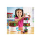 Learning Resources Stack and Count Layer Cake - 10 Pieces, Multi-color, Toddler Learning Toys for Early Stacking and Counting Skills