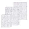 Maitys 72 Sheets Blank Puzzles to Draw on 5.5 x 8 Inch, 5.5 x 4 Inch Color Your Own Puzzle Pieces for DIY Activities, Arts & Cra