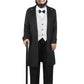 Rayekrot Deluxe Kids Abraham Lincoln Costume Boys Presidents Day Costume Halloween Cosplay Dress Up (10-12 Years) Black