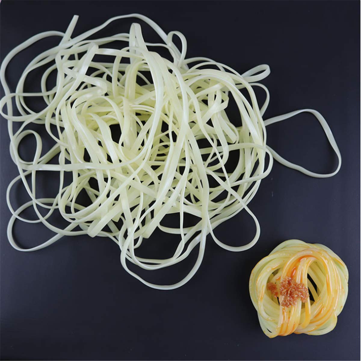 Zzooi 2PCS Artificial Noodles Display Props Simulated Noodles