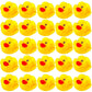 Dztian 51-Pieces Float & Squeak Mini Rubber Duck Baby Bath Ducky Sound Showertoys For Kids Celebrate The Joy Of The Children