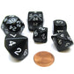 Koplow Games Black Special Who Knew 6 Dice Set