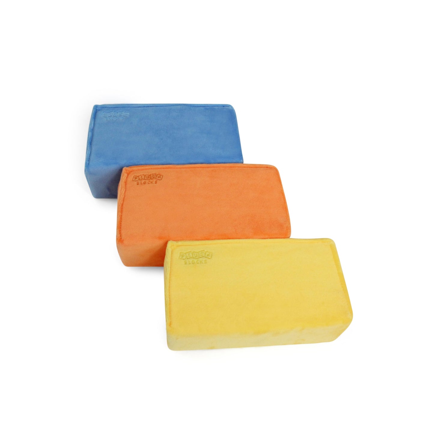 Plush Blocks - The Original Premium Plush Building Block For Kids - Certified Safe Foam Blocks In Luxuriously Soft Fabric Covers