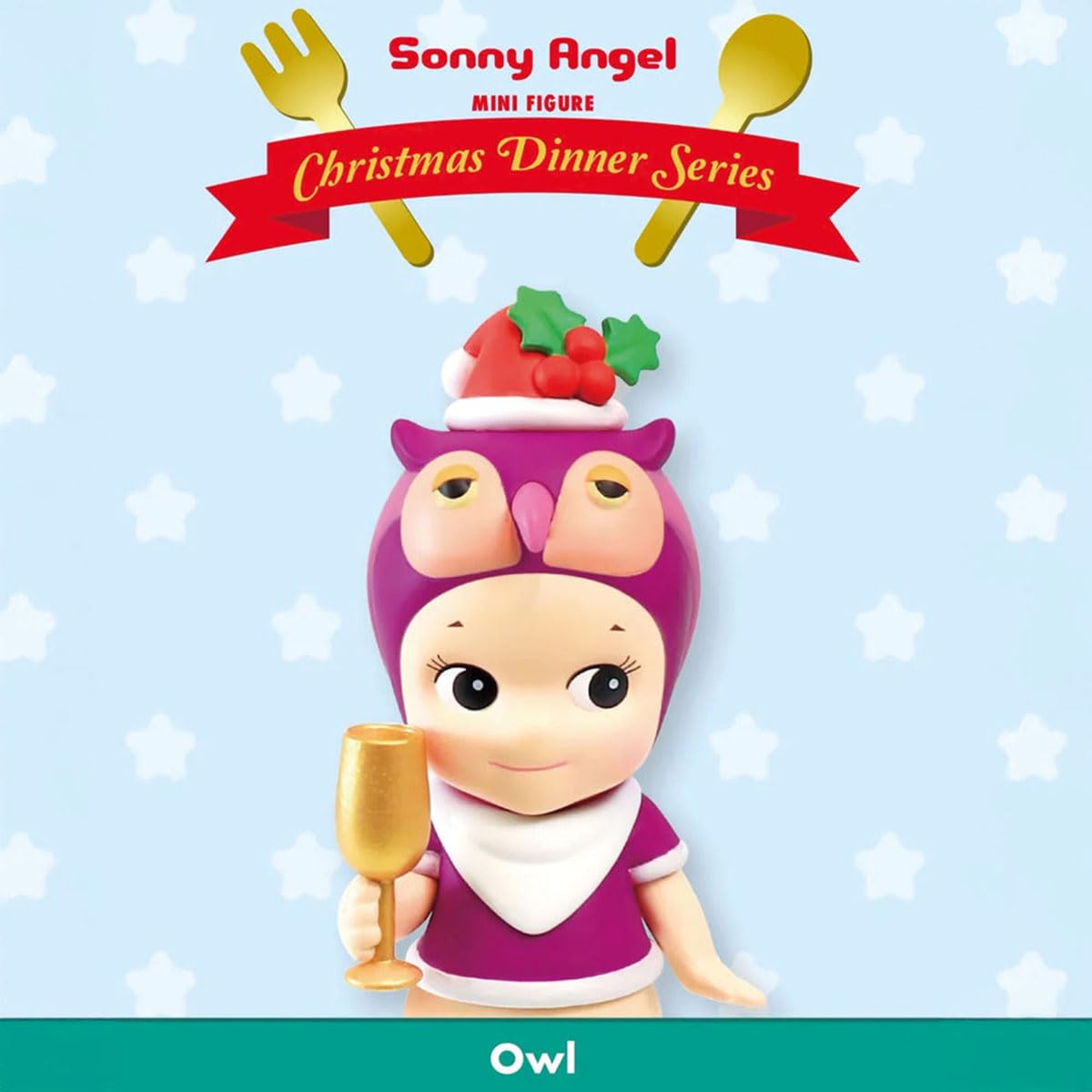 Sonny Angel Mini Figure - Christmas Dinner Series, Mixed Color, Model SAS65950, PVC Collectible