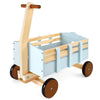 Pairpear Kids Wagon Toy,Wooden Toys Cargo Walker Cart Wagon Stroller,Toddler Push And Pull Baby Walker Gift For Babies Boys And Girls