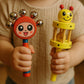 Vemlons Jhunjhuna Wooden Toy Jhunjhuna Wooden Non Toxic Colourful Rattle Toys For New Born Baby, Musical Infant Toy, / Dugi Dugi