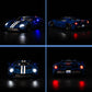 Vonado Led Light Kit Compatible With Lego 2022 Ford Gt 42154, Diy Technic Ford Gt Light Kit Compatible With Lego Car Compatible With Adults 42154 (No Model)