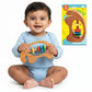 Shumee Wooden Eco Friendly Elephant Rattle Toy (0+ Years)  Discover Sounds