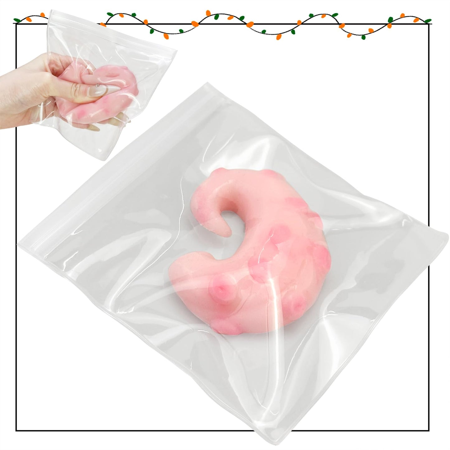 Taba Squishy Toys Valentines Cat Paw Cute Kawaii Squeeze Toys  Sticky Squishy Fidget Toys Silicone Squeeze Toy for Stress Relief Cute Soft Toys Best Valentines Gift for Anniversary (Octopus Tentacles)