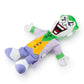 Dc Comics Plush Joker Squeaky Dog Chew Toy - Light To Moderate Chewing Dog Toy, 13 Inches, By Crowded Coop