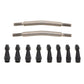 MEUS RACING 1/10 Links Titanium Chassis Links Kit for Traxxas TRX4 Axial SCX10 Tamiya CCO1 Redcat Gen8 1/10 RC Crawler (60mm)