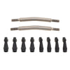 MEUS RACING 1/10 Links Titanium Chassis Links Kit for Traxxas TRX4 Axial SCX10 Tamiya CCO1 Redcat Gen8 1/10 RC Crawler (60mm)