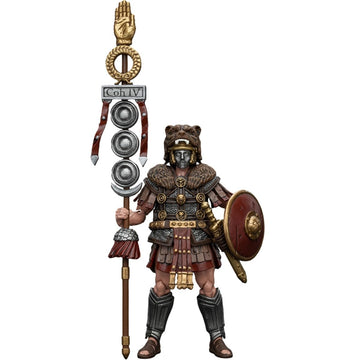 JOYTOY 1/18 Strife Roman Republic Collector's Edition Action Figure Cohort Iv Signifer-4.25inch