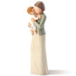 Hensonever Grandma Figurines, Sculpted Hand-Painted Grandmother And Grandchild Figures Birthday Gifts
