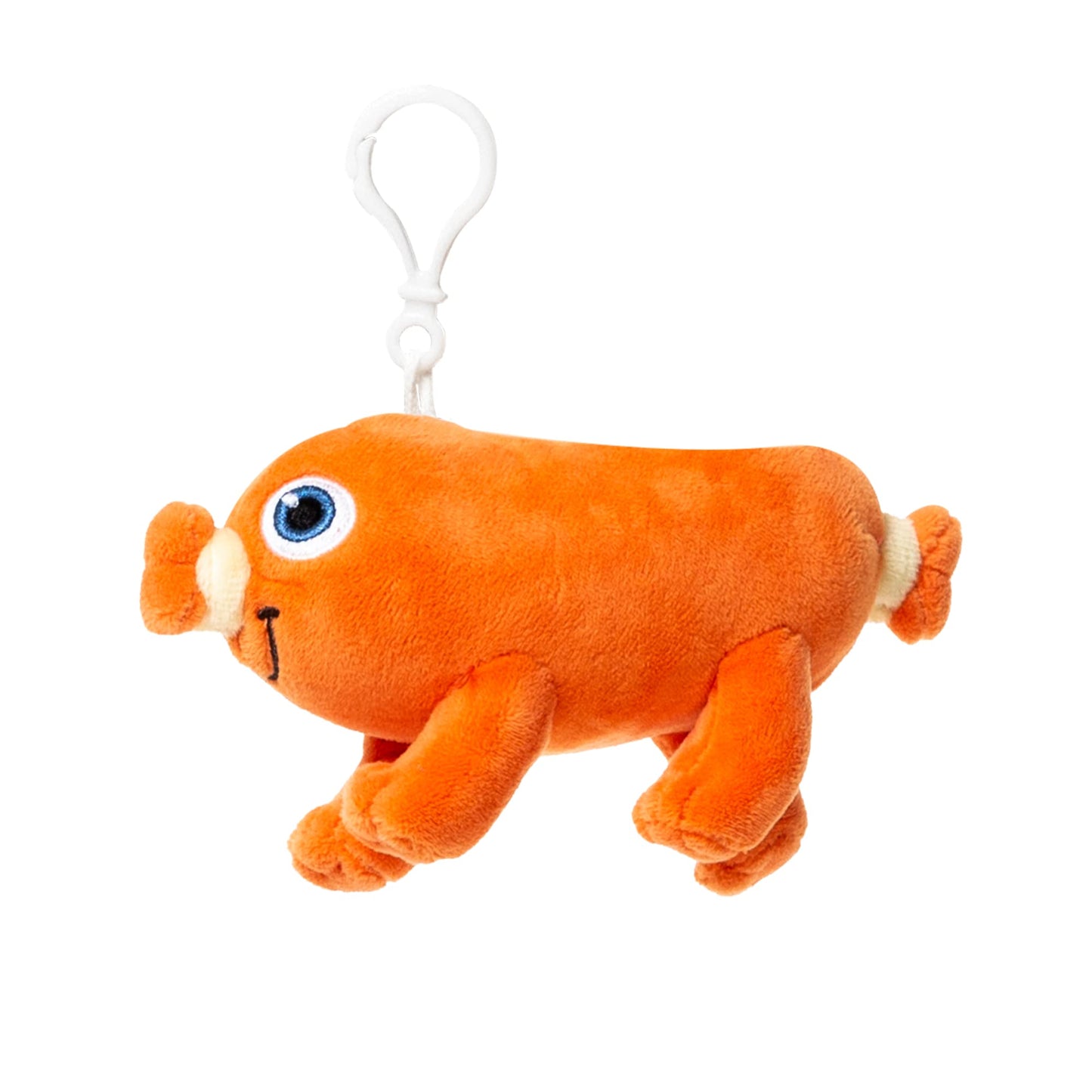 TOYTRON Sausage Plush Doll Keychain  Cute Stuffed Animals  Food Plushies  Bread Barbershop  Cute Gifts for Kids  Bogg Bag Accessories  Backpack Charms  Kawaii Keychain  Loveys for Babies  6''