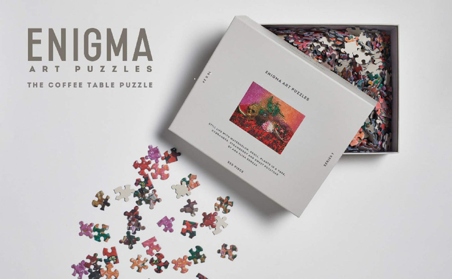 Enigma Art Puzzle by Ana Elisa Egreja - Still Life  550 Piece enhanced Blueboard Jigsaw Puzzle Plus